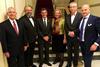 Die Mitglieder im Vorstand von Union Fleurs, dem Dachverband des Internationalen Blumen- und Pflanzengroßhandels v.l.n.r.: Augusto Solano, (Ascolflores, Kolumbien), Frank Zeiler (BGI, Deutschland) Richard Fox (KFC, Kenia), Sylvie Mamias (Generalsekre...