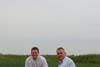Nigel Clare, right, and Dan Carr, organic sales manager, Marshalls