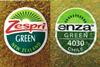Zespri and Enza stickers