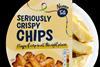 The chips are made with skin-on Maris Piper potatoes