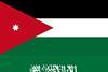 Jordan and Saudi Arabia flags