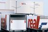Metro Group logistics Real trucks