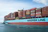 Maersk container vessel Port Miami