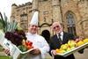 Durham University’s community executive chef John Turner and Terry Hutchinson sales development manager at JR Holland Food Services