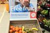 GB Tesco free fruit kids