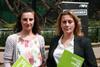 L-r: NFU chief horticultural adviser Hayley Campbell-Gibbons and horticulture board chair Sarah Dawson at the report launch at London Zoo