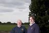 James Brown, finance director and Peter Cornish, managing and commercial director from Pollybell Organic Farms