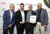 l-r Flavorite Group's chief production and innovation officer Jim Madden, marketing and communications manager Tom Millis, CEO Mike Nichol and chief marketing officer Sam Kisvarda accept the 2026 Marketer of the Year Award