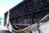 The fire gutted three trailers and damaged more