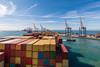 Container ship leaving the port of Cape Town Adobe Stock