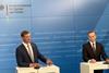 Prof. Dr. Dirk Engelhardt, Vorstandssprecher BGL (l.) und Bundesminister Volker Wissing - BGL