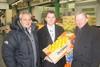 L-r: Roger Garber of Premier Fruits in NCGM, Matt Odonohoe, Capespan's NCGM sales manager and Martin Dunnett, Capespan trading director