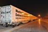The containers leave Valencia