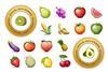Fruit emojis