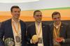 L-r: Maximilian Becker, Konstantin Kretschun and Johannes Weimer at Fruit Logistica 2025