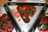 The new triangular tomato packaging