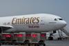 Emirates SkyCargo plane and cargo