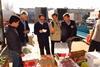 AU Australian delegates at Xinfadi market