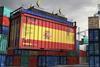 Spain container flag shipyard