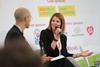 Hannah O'Reilly of Sainsbury's in conversation with FPJ editor Fred Searle at FOF26