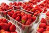 Shoppers bought 2,400 packs of strawberries a minute in the four weeks to 15 June