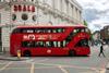 RedPop apples double decker bus advertising