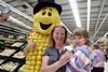 Asda will be promoting sweetcorn in store