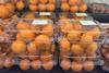 Mandarins, same place and SKU but different brands