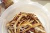 Dried sweet red onions