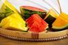 Wassermelone mit gelbem Fruchtfleisch