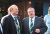 George Bray, right, with Master Henry Bryant