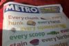 GB UK Metro Tesco Love Every Mouthful  advert