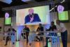 Eric Hostalnou from the Eastern Pyrenees Chamber of Agriculture presented the 2025 apricot forecast at Medfel 2025