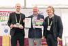 Nick Marston was presented with his award by FPJ editor Fred Searle (left) and Fruitnet MD Chris White (right)