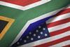 US South Africa flags fabric texture Adobe Stock