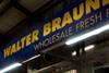 Walter Braund (Western) closes