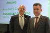 Anecoop's director general Joan Mir, left, with president Alejandro Monzón