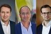 Zum 1. Juli 2025 wird die Geschäftsbereichsleitung Technik neu organisiert - Roger Lepper, Wolfgang Rück, Jakob Bötsch (v.l.)