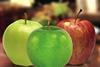 Bi-coloured apples