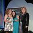 Hayford & Rhodes' Joanna and Laura Rhodes accept the award from New Covent Garden Market Authority ceo Jan Lloyd