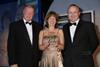 Albert Bartlett's John Hicks and Gillian Kynoch accepted the award from Fresh Produce Consortium president Jim Rogers