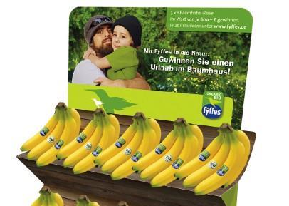 Fair Trade America® Organic Banana Basket-Monthly Subscription