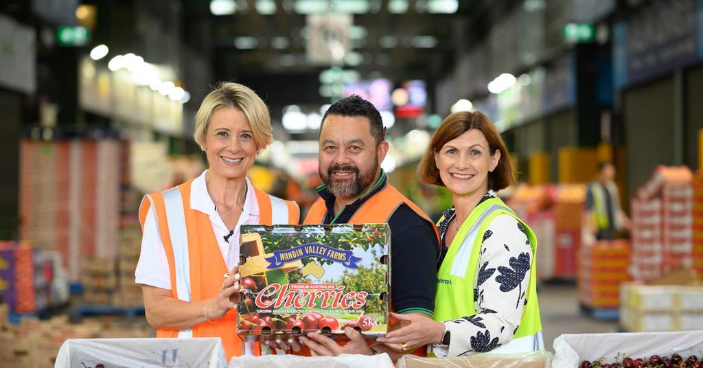 Cherry auction supports Sydney Markets Foundation Article