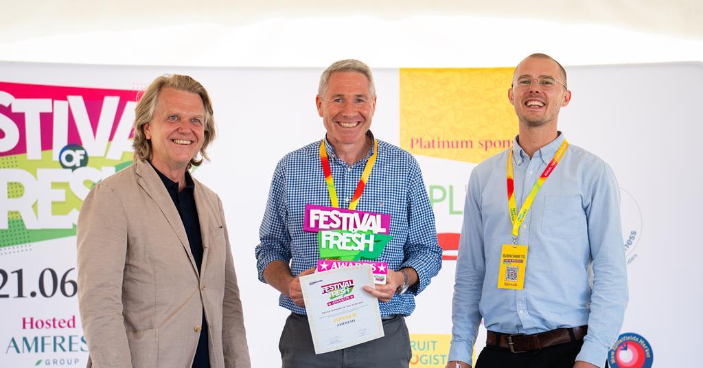 Winners revealed in inaugural Festival of Fresh Awards Article