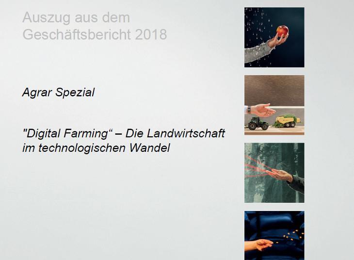 Landwirtschaftliche Rentenbank: Landwirte haben bei Digitalisierung