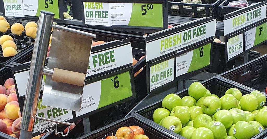 Countdown phases out plastic produce bags Article