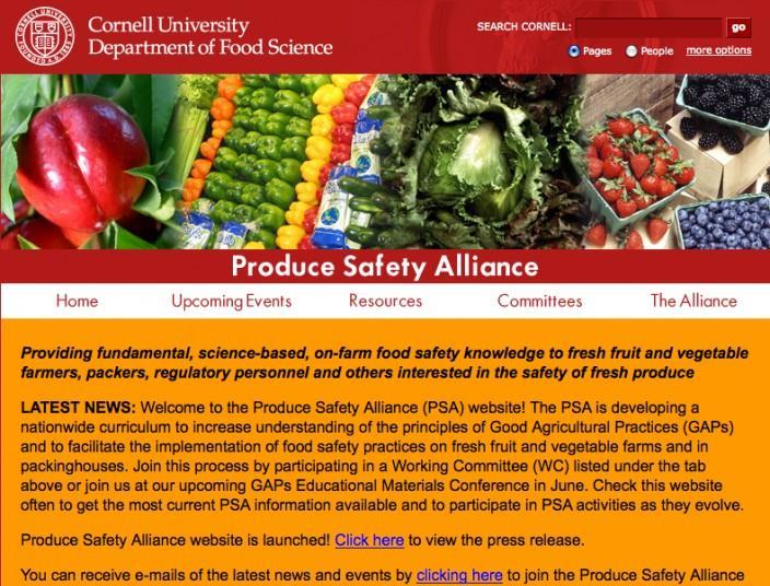 Produce Safety Alliance recruits members Article