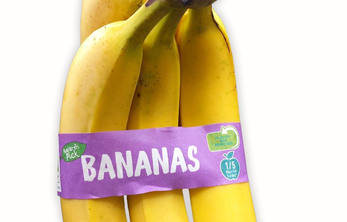 Aldi trials plastic-free packaging on bananas | Article | Fruitnet