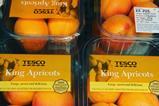 Tesco King apricots from France
