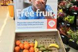 GB Tesco free fruit kids